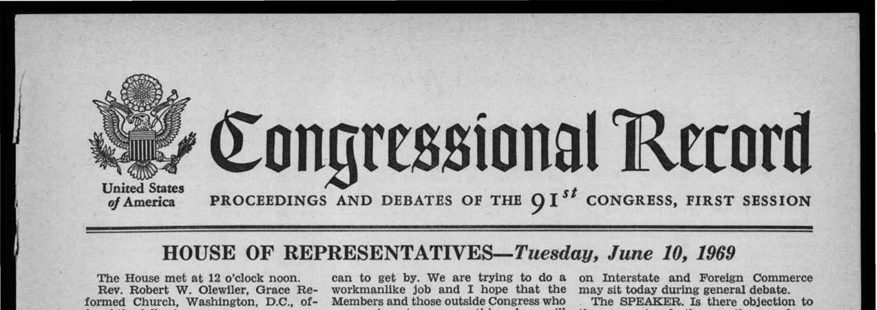 How the USA Congressional Record from 1969 shows us what “Mental Health” really is in Britain in 2020