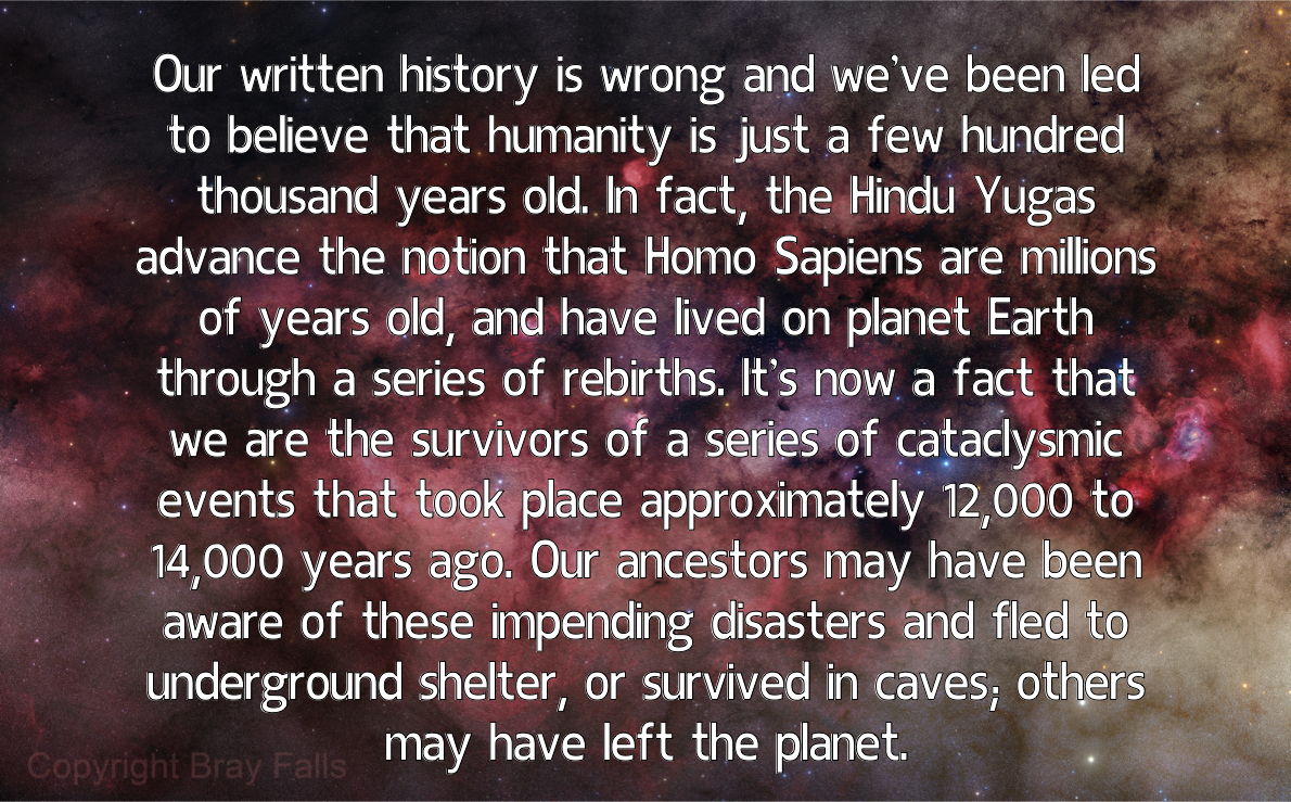 It’s to face THE TRUTH (and it’s a good one this time !)