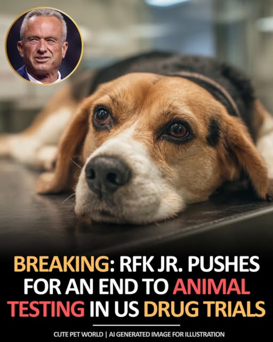 RFK Pushes For End To Animal Testing